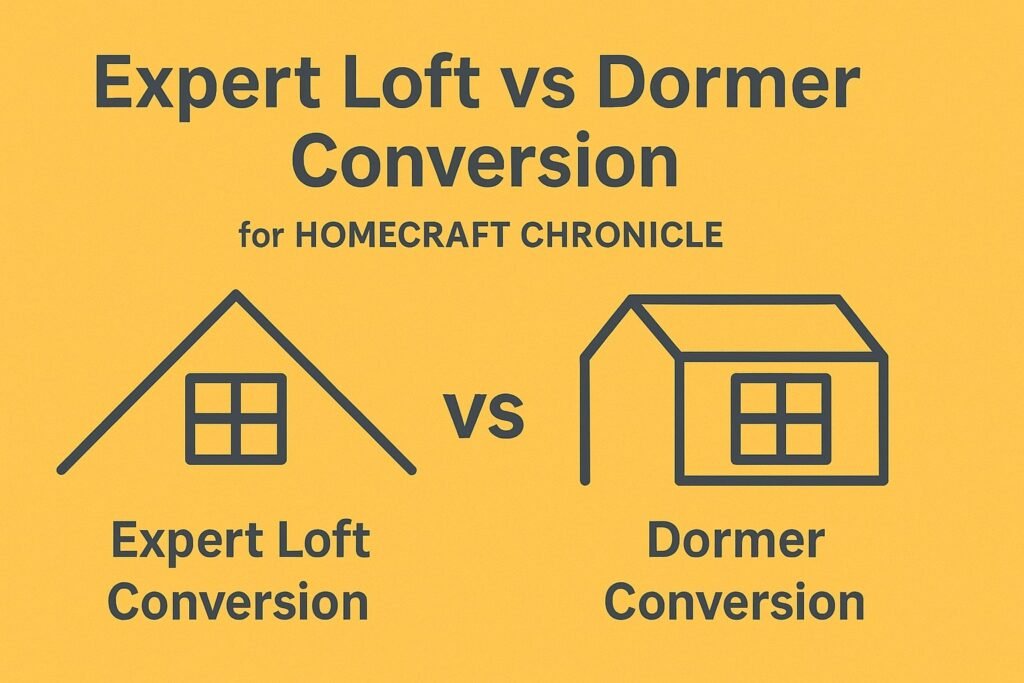 Expert Loft vs Dormer Conversion: Making the Right Choice for Your Home