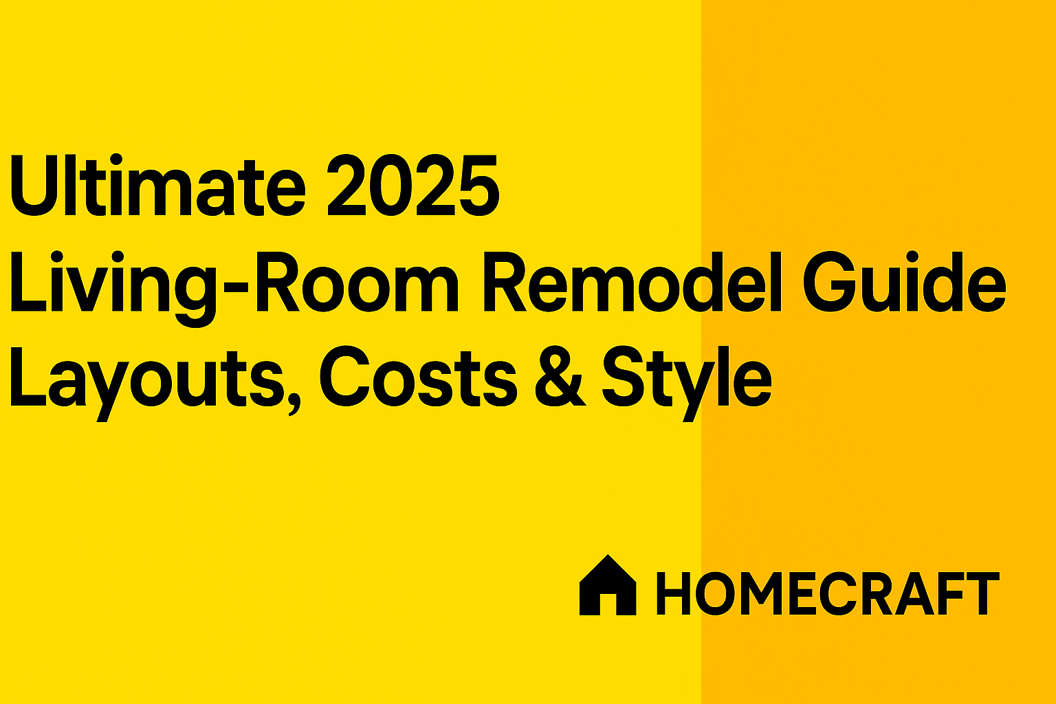 Ultimate Living-Room Remodel Guide
