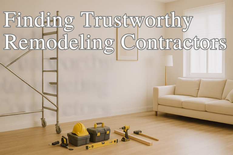 Finding Trustworthy Remodeling Contractors