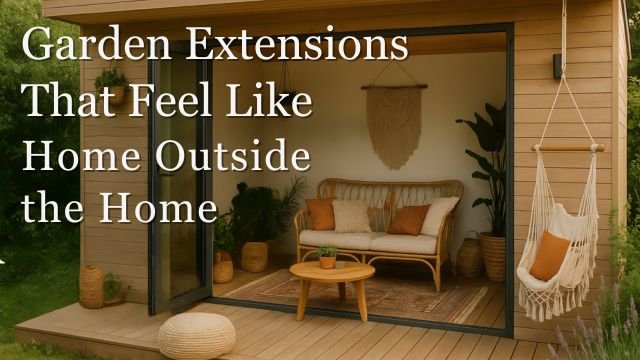 Garden Extensions That Feel Like Living Rooms Under the Sky