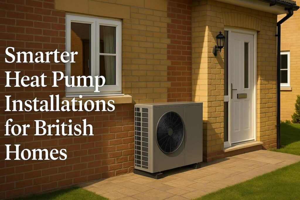 Modern British Home with Heat Pump