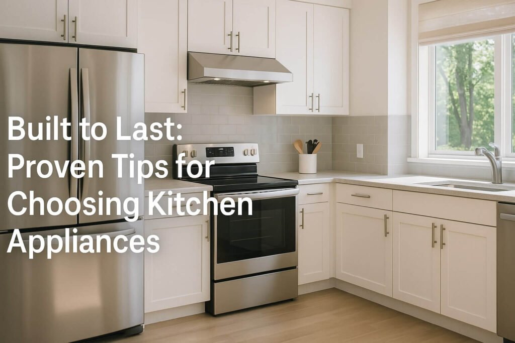 Modern Kitchen with Stainless Appliances Kitchen Appliances