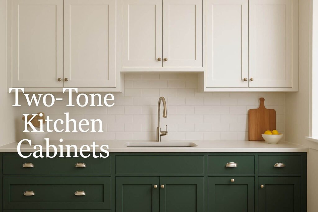 Modern Two-Tone Kitchen Design