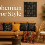 Afrohemian decor style