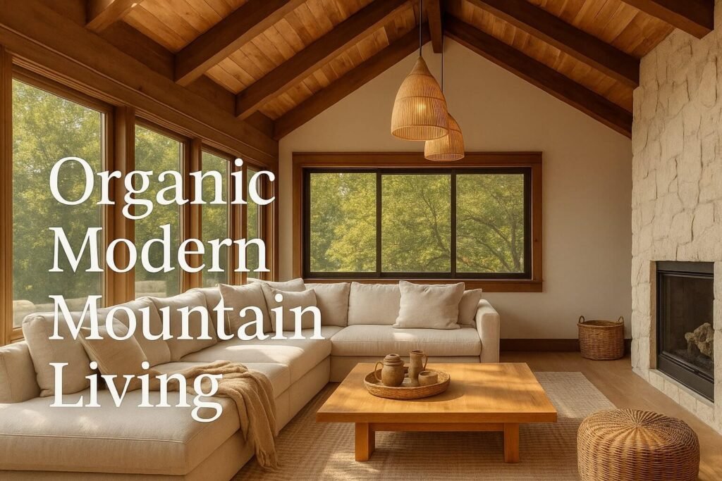 Organic Modern Mountain Living