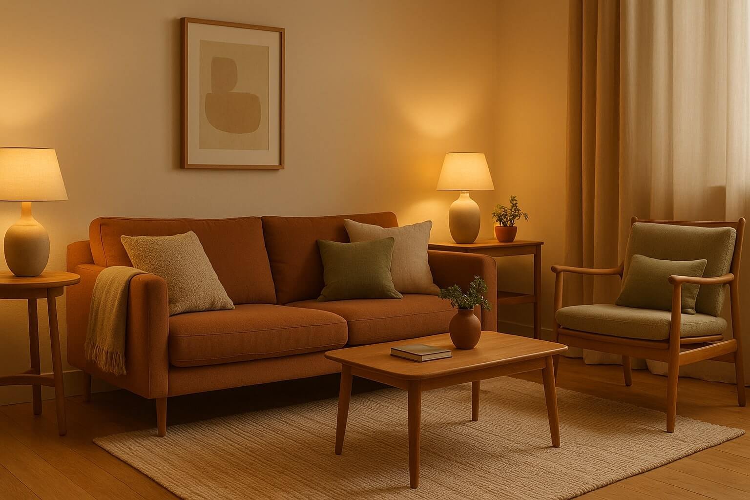 Warm Apartment Aesthetic