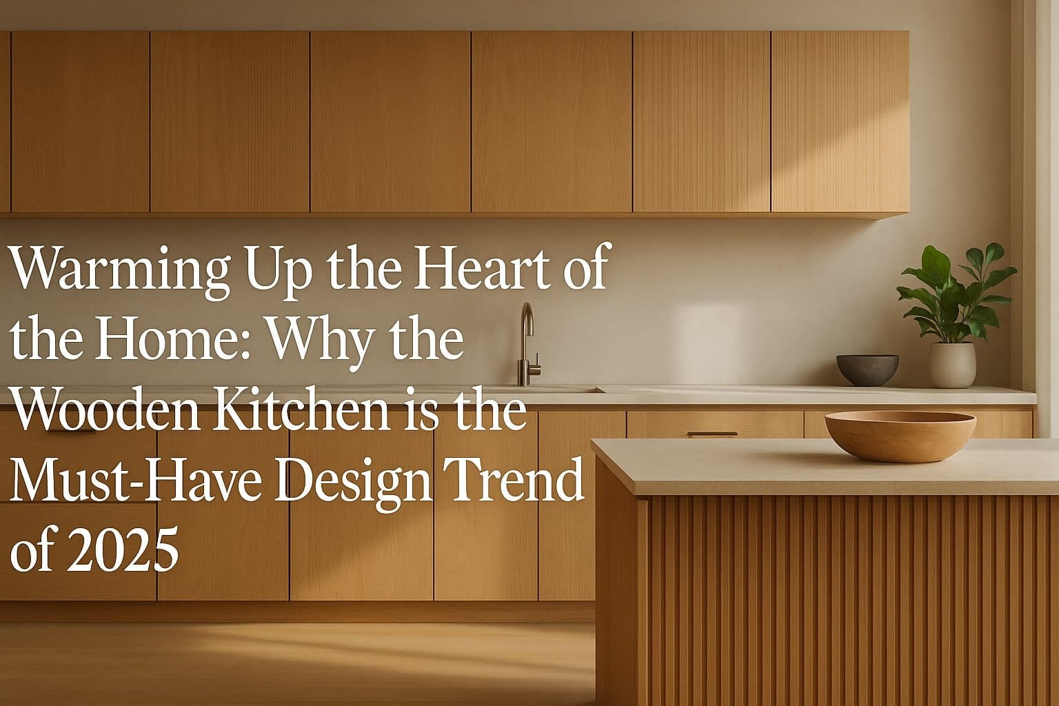 Why the Wooden Kitchen is the Must-Have Design Trend
